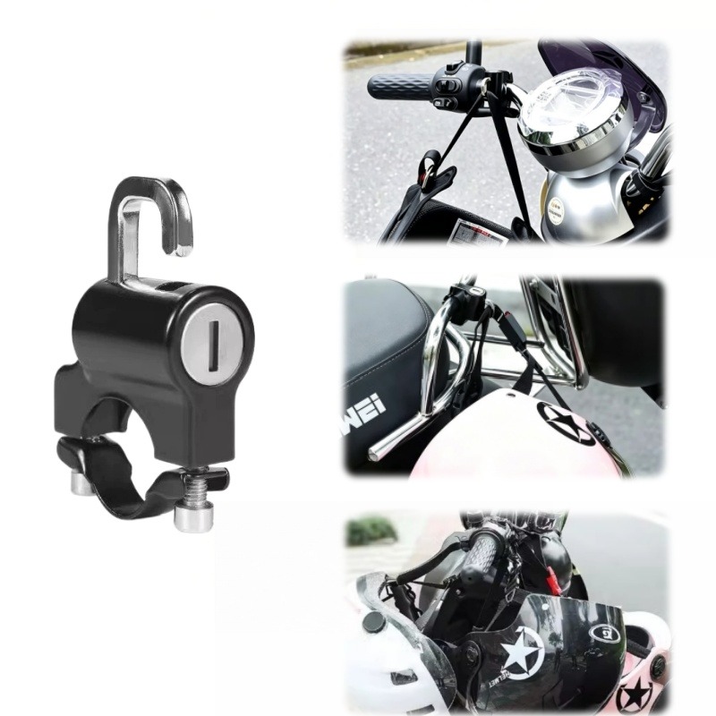 Commuter Bike Lock - Antivol universel pour casque de moto,