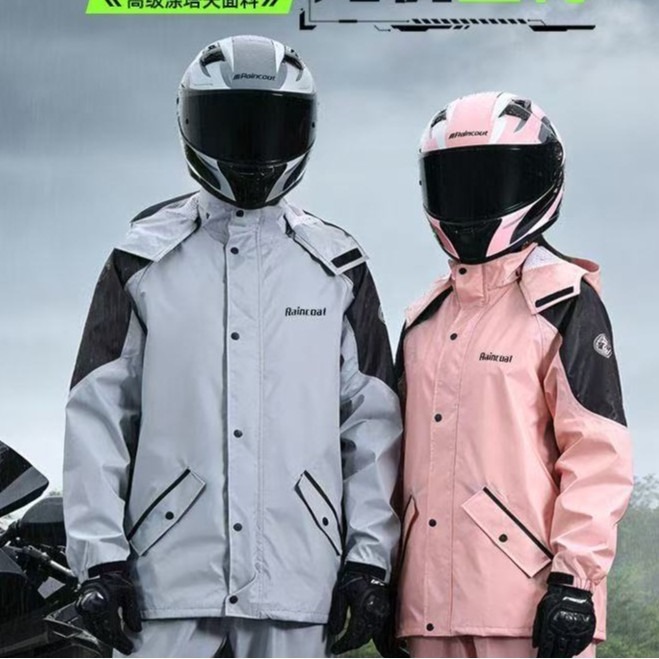 Combinaison de pluie pour adul - Cycling Commute In Rain avis et prix