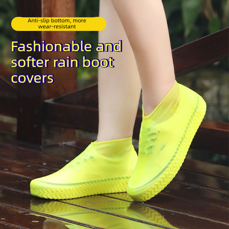 Couvre-bottes de pluie en sili - Cycling Commute In Rain avis et prix