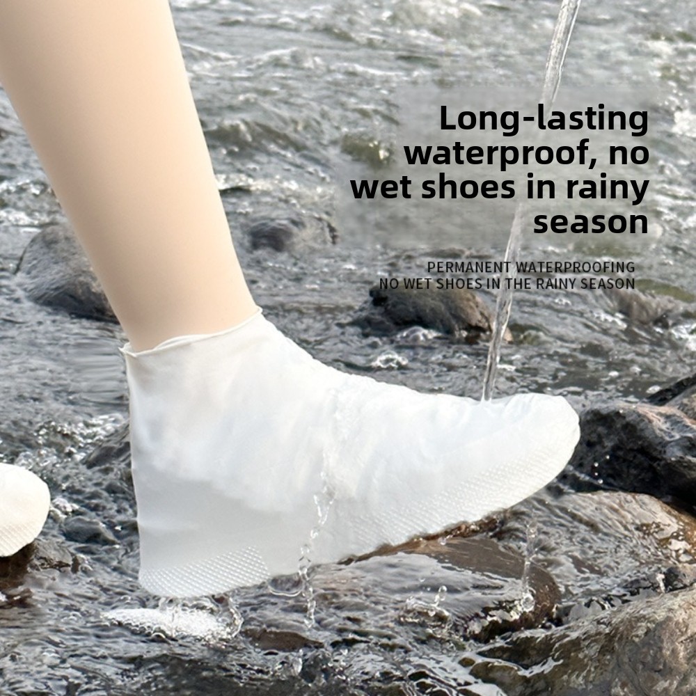 Couvre-bottes de pluie en sili - Cycling Commute In Rain avis et prix